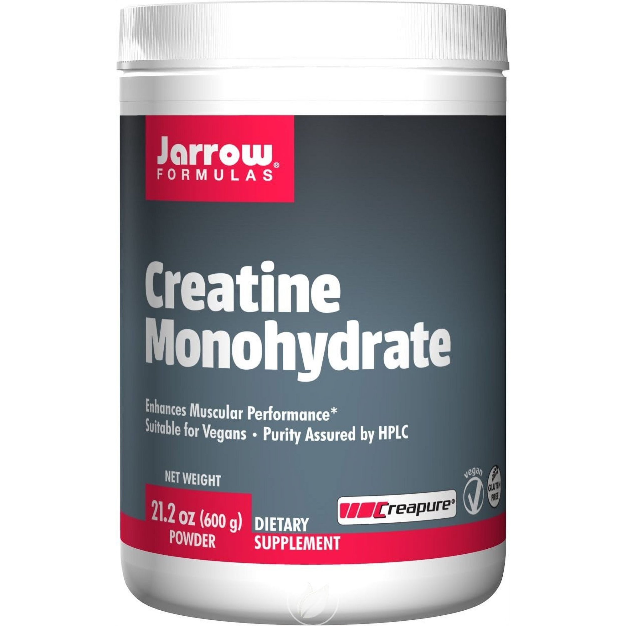 Jarrow Formulas Creatine Monohydrate Powder, Promotes Muscular Performance, 21.2 Ounce