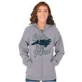 thumbnail image 4 of In My Mind Going to North Carolina Zip Up Hoodie Men's Women's Brisco Brands S, 4 of 5