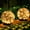 Warm White, variant on LINLIN Crackle Glass Ball Lights, Globes Solar Garden Lights Waterproof Auto ON/Off for Flowerbed Path Patio Lawn Christmas Ornaments Lights