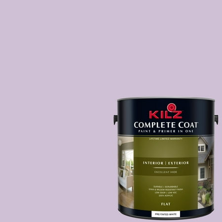 - KILZ COMPLETE COAT Interior/Exterior Paint & Primer in One #RA250-01 Sweet Scent