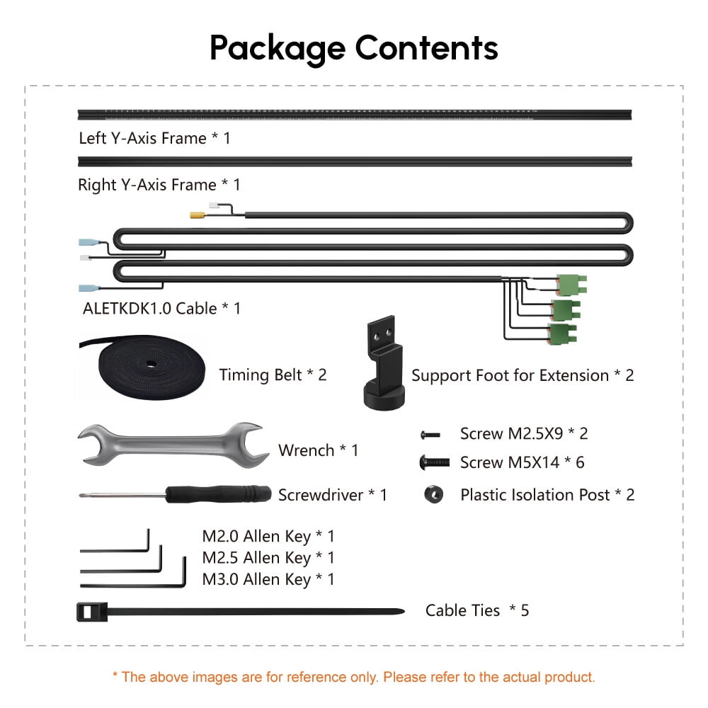 AlgoLa/ser Expansion Kit for DIY KIT 2W/5W/10W/20W La/ser Engraver, Expanding Engraving Area Up to 33.46"x15.74"