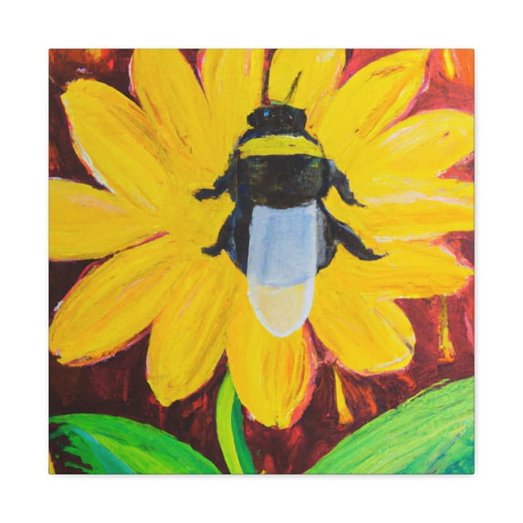Bumblebee in Bloom - Canvas