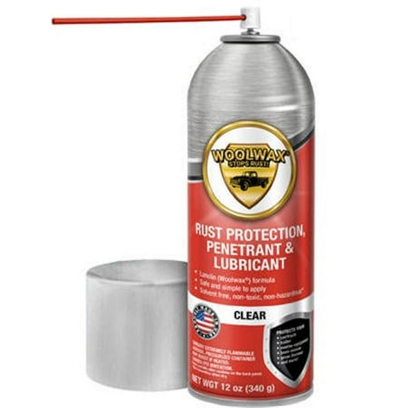 Woolwax®  12 oz. Aerosol Spray Can. Straw (clear)  ( Case of 12 )