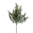 thumbnail image 1 of Spray de flores artificiales Vickerman, mezcla de helechos y cedro, 18 cm, paquete de 6, 1 of 1