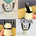 thumbnail image 3 of Polyfin Fish Pritive Freshwater Memo Holder Cartoon Animal Panda Stand Decoration, 3 of 3