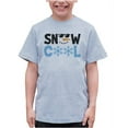 thumbnail image 2 of 7 ate 9 Apparel Kids Merry Christmas Shirts - Snow Cool Snowman Shirt - Grey T-Shirt 12 Months, 2 of 6