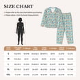 thumbnail image 4 of Bingfone Womens Pajama Sets Cute Corgi Head Print,Long Sleeve Loungewear Pajamas Set-Large, 4 of 8