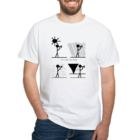 CafePress - Our Thing White T Shirt - Men's White Classic Cotton T-Shirts