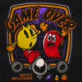 thumbnail image 2 of PACMAN Happy Halloween Game Over Men's Graphic T Shirt Tees Brisco Brands S, 2 of 6