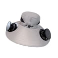 thumbnail image 4 of Sombrero con ventilador ar para exteriores, sombrero para el , recargable, de ancha, para hombres y mujeres, gorra de pescador Gris claro, 4 of 8