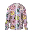 thumbnail image 2 of Lsque Cute Donuts UPF 50+ Lightweight Sun Protection Men's Women's Long Sleeve Shirt, Hoodie Performance -Large, 2 of 9
