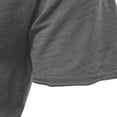 thumbnail image 3 of Men's Casual V Neck Loose Fit T-Shirts - Stretchy Pure Color Summer Tees for Daily Wear, 3 of 5