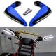 thumbnail image 3 of 1 par de protectores de manos LED para motocicletas, resistentes al viento y con absorción de impactos, de rápida instalación. Azul, 3 of 7
