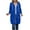 Blue, variant on Long Fleece Hoodies for Women Long Sleeve Fall Long Tunic Hooded Sweatshirt Oversized Fleece Jacket With Pockets Fall Coats 2025 Women Zip Up Hoodie (Green,3XL)