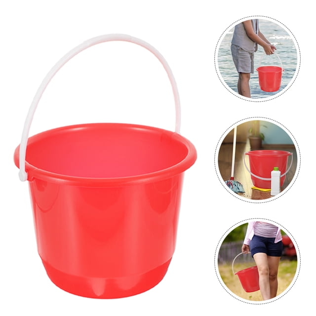 AURARMLET 3Ud Cubo Pequeño Tipo Balde Plástico Para Jardinería Limpieza Y Con Asa