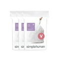 thumbnail image 1 of Bolsas de basura Simplehuman Code V, 60 unidades, 16 a 18 litros, 4,2 a 4,8 galones, 1 of 4
