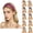 Brick Red, variant on Black Knotted Headband for Women Roughen both sides of the milk shreds Wide Hair Wrap Extra Turban Head Bands for Lady Large Sport Workout Stretch Non-slip Big Hair Bands One Size