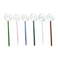 thumbnail image 3 of Wovilon Creative Milk Dessert Glass Color Spoon Sharp Mouth Big Soup Spoon Household Slanted Mouth Boiled Red Wine Glass Spoon, 3 of 4