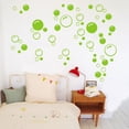 thumbnail image 5 of Bubbles Circle Removable Wallpaper Bathroom Window Wall Sticker; Bedroom Wall Sticker Home DIY PVC Decals, 5 of 5