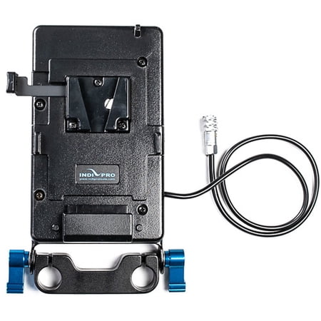 UPC: 0782150284041 | IndiPRO Tools V-Mount Battery Plate with 15mm Rod Mount for BMPCC 4K/6K (16 )