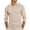 Khaki, variant on Golf Shirts for Men Button Collared Shirt Long Sleeve Pullover Tops Modern Soft Casual Weekend Athletic Travel Top (Navy,S)
