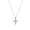 G, variant on Birthstone Necklace Women, Cross Necklace for Women, Cubic Zirconia Cross Pendant Necklace, Dainty Jewelry Gifts, Black
