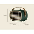 Xinduolei Retro Heater Home Desktop Small Heater Cold and Warm Purpose ...