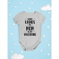 thumbnail image 3 of Smartprints Infants Graphic Bodysuit - My Mom Is My Valentine - Regular Fit 100% Cotton, 3 of 4