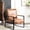 Light Brown, variant on Spotted Microfiber Upholstery, Thick Seat Cushion - Adds Elegance to Any Room