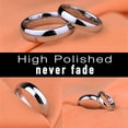 thumbnail image 5 of 18Pcs Non Tarnish Silver Rings Set for Women & Men, 316L Gold Stainless Steel Rings Bulk 2mm 4mm 6mm, 5 of 6