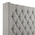 thumbnail image 4 of Picket House Furnishings Arden King Tufted Upholstered Bed in Grey, 4 of 7