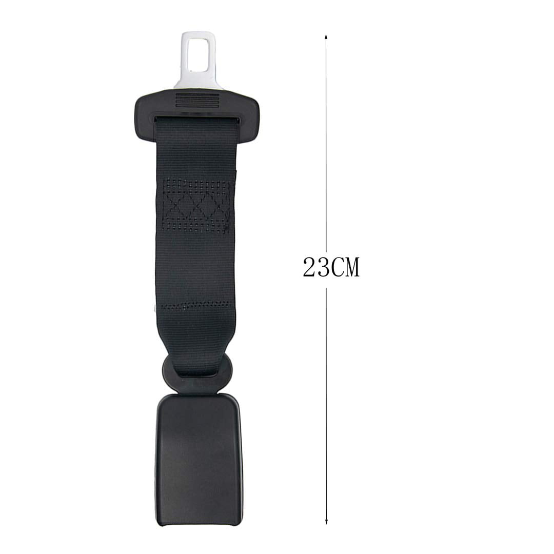 with 7/8 Inch Metal Tongue Width E-Mark Safety Certification 7 Rigid Seat Belt Lengthening Accessory 2-Pack Buckle Up and Drive Safely Again