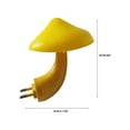 thumbnail image 3 of BNNG Toddler Room Night Light Decoration, Cartoon Character Night Light Decor, Mushroom Night Light Yellow Led Light Sensing Night Light Light LED Light Bedside Feeding Light, 3 of 5