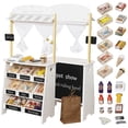 thumbnail image 1 of Set de juego Touch Us Kids de madera para tienda de abarrotes con caja registradora, 1 of 9