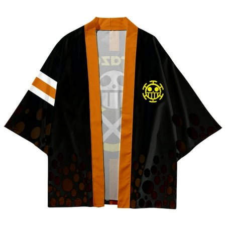 

Anime ONE PIECE 3D Kimono Women/Men Fashion Summer Casual Cold Short Sleeve Streetwear