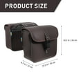 thumbnail image 2 of FONWILYO 1 Pair Motorcycle Storage Bag Easy Installation for Outdoor Adventure, 2 of 6