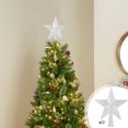 thumbnail image 6 of HongHeng Christmas Clearance! Christmas Hollow Star Tree Topper Christmas Decoration Holiday Tree Top Shatterproof Hollow Star Decoration Holiday Christmas Tree Decoration, 6 of 6