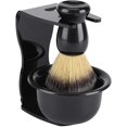thumbnail image 1 of Juego de afeitado, soporte de afeitado de resina plástica para hombres, maquinilla de afeitar manual, cepillo de acrílico para limpiar barbas faciales Kuyhfg Sin marca, 1 of 5