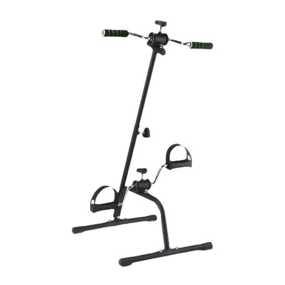 Ejercitador de pedales para manos, brazos y piernas. Equipo de fitness para pedales. Máquina de pedales. Bicicleta de ejercicio de altura ajustable.