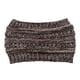 thumbnail image 1 of Jumpingount Diadema cálida, agradable a la piel, ligera, portátil, gorro de lana, gorros suaves de invierno, gorros elásticos retorcidos para Sombreros Café, 1 of 6