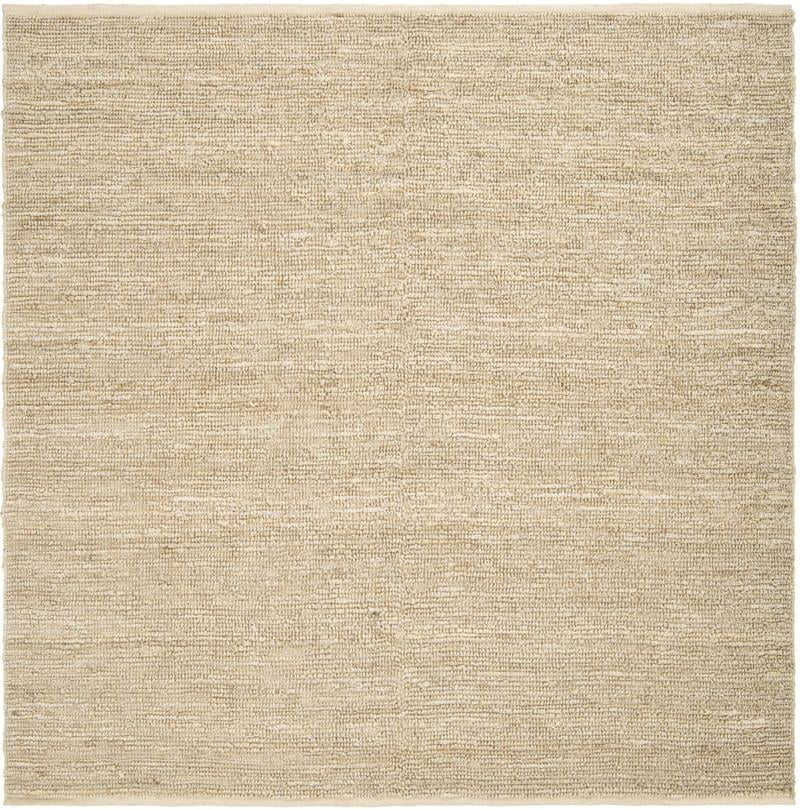 Mark&Day Area Rugs, 8x8 Prato Natural Fiber Square White Blue Black