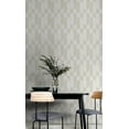 thumbnail image 2 of White Retro Funky Geometric Wallpaper R8377, 2 of 4