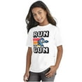 thumbnail image 4 of Classic 8-bit Video Game Mega Man Gun Crewneck T Shirts Boy Girl Teen Brisco Brands XS, 4 of 6