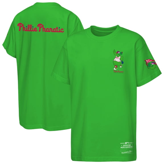 Youth Outerstuff  Green Philadelphia Phillies Iconic Phanatic T-Shirt