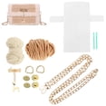 thumbnail image 1 of KAKOWELY 1 Set DIY Stitch Purse Material Cross Stitch Kit Practical Handmade Accessory,7.28"X4.13"X1.57", 1 of 4