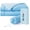 Icy Blue, variant on Cooling Blanket Comforter for Hot Sleepers Queen Size | Summer Cold Blanket, Lightweight Cool Comforter, Soft Breathable Bed Cooling Dual-Sided Cool Tech, 90"x90", Grey