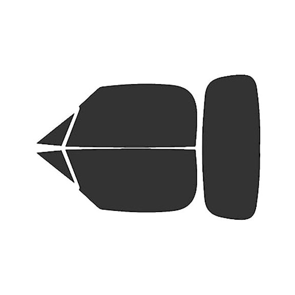 Rvinyl Window Tint Kit Compatible with Mazda Miata 2006-2015 (Convertible) - Complete Precut Kit -