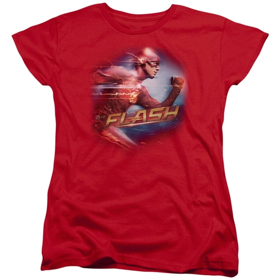 The Flash - Fastest Man - Women's Short Sleeve Shirt - XX-Large