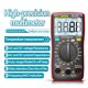 thumbnail image 5 of Multímetro digital, 4000 , multímetro, voltímetro de rango automático, medición precisa, diodos de capacitancia, resistencia de continuidad par rojo Macarena multímetro digital, 5 of 8
