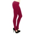 thumbnail image 2 of Vivian's Fashions Long Leggings - Cotton/Stirrup (Junior and Junior Plus Sizes), 2 of 3